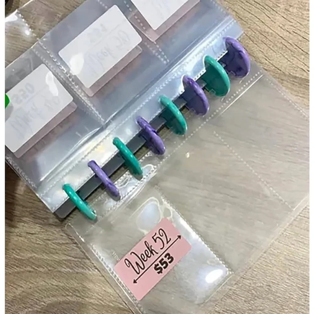 52 Weeks Savings Challenge Binder